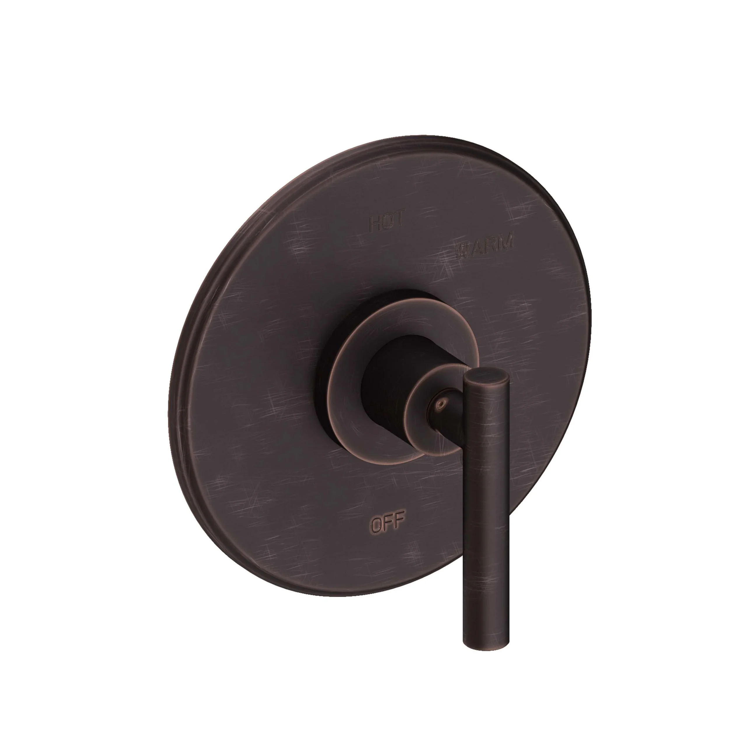 East Square - Balanced Pressure Shower Trim Plate with Handle. Less showerhead, arm and flange. - Venetian Bronze - 4-994LBP | Newport Brass