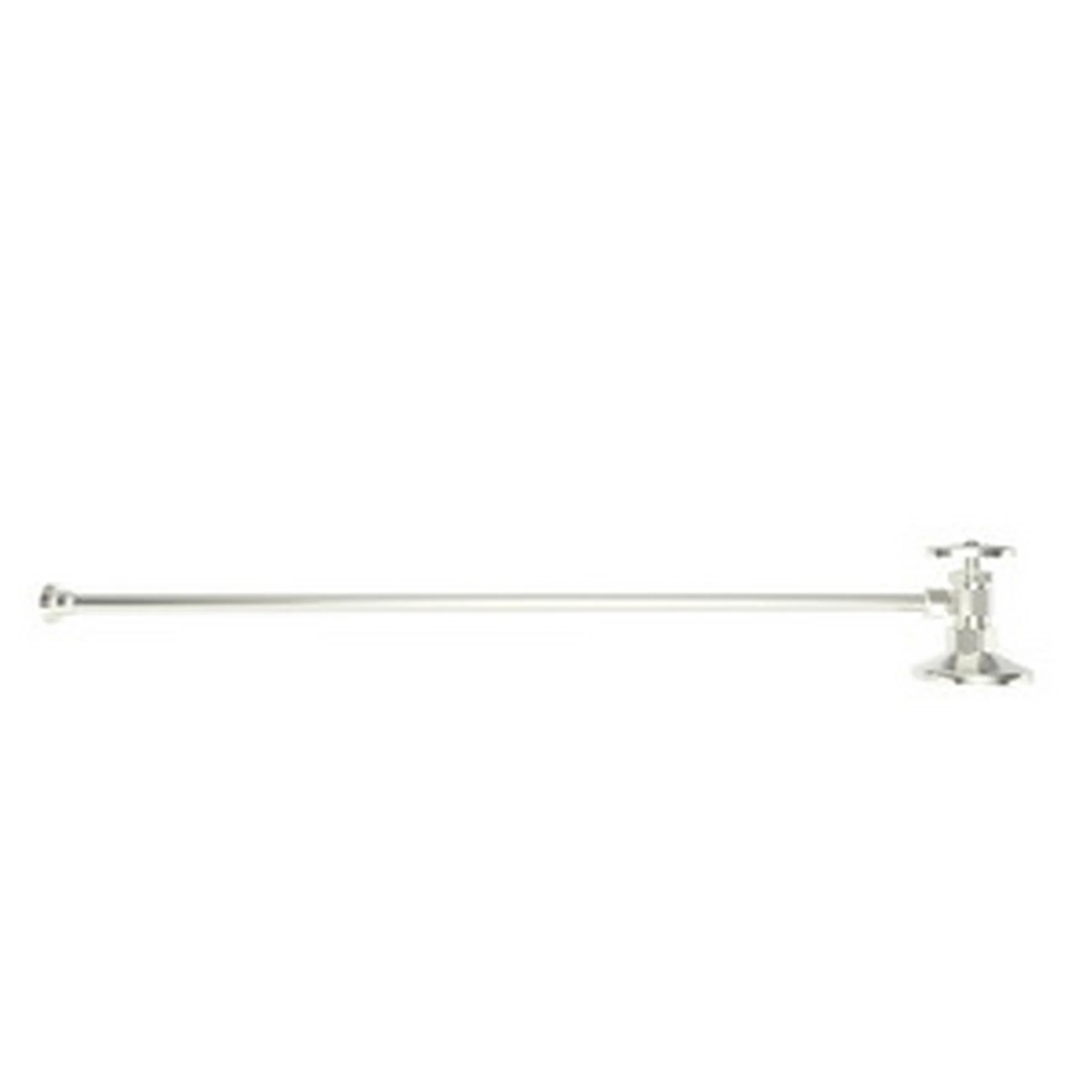 Brasstech - Toilet Supply Kit, 1/2" Compression - Polished Nickel - PVD - 482 | Newport Brass
