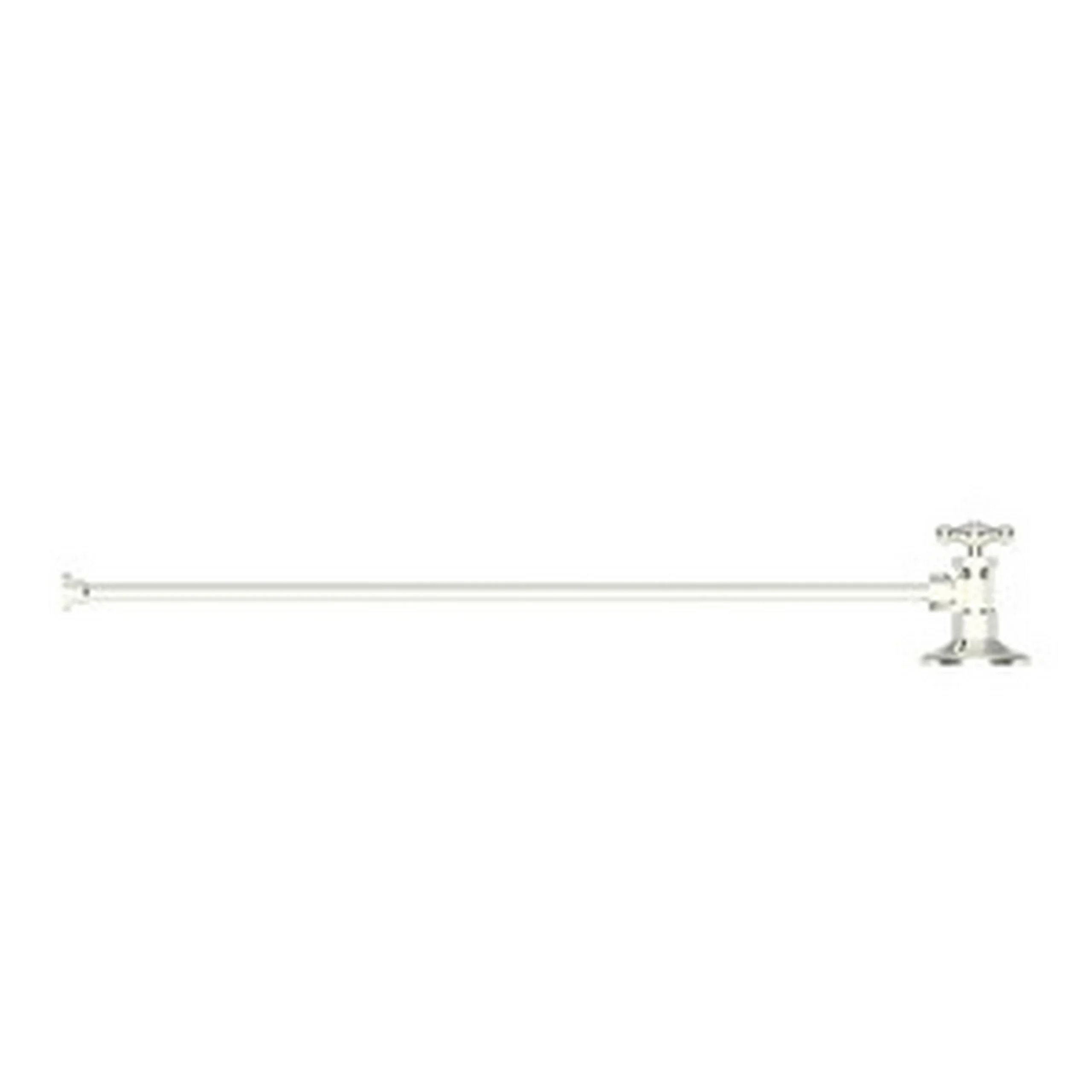 Brasstech - Toilet Supply Kit, 1/2" Compression - Polished Nickel - PVD - 482X | Newport Brass