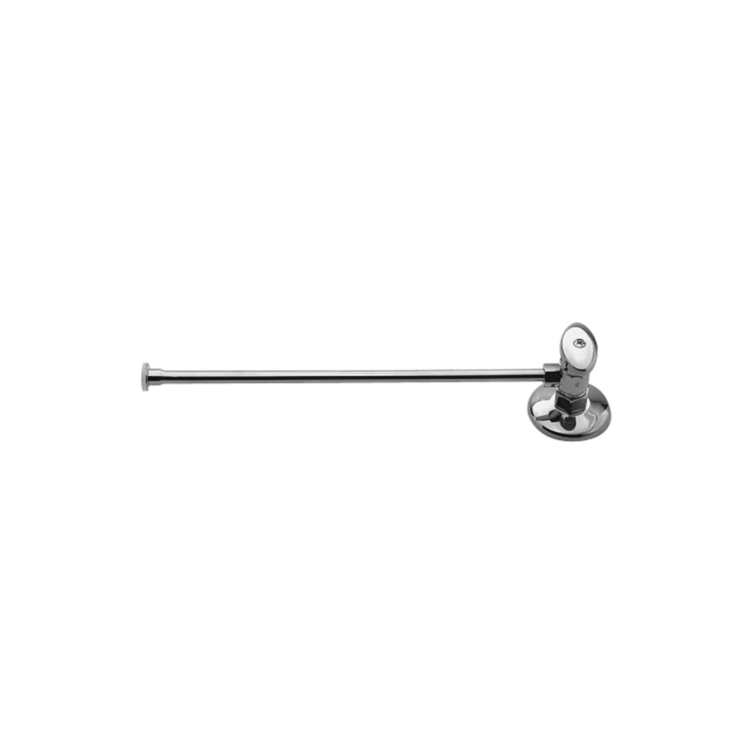 Brasstech - Toilet Supply Kit, 1/2" Compression - Polished Chrome- 495 | Newport Brass
