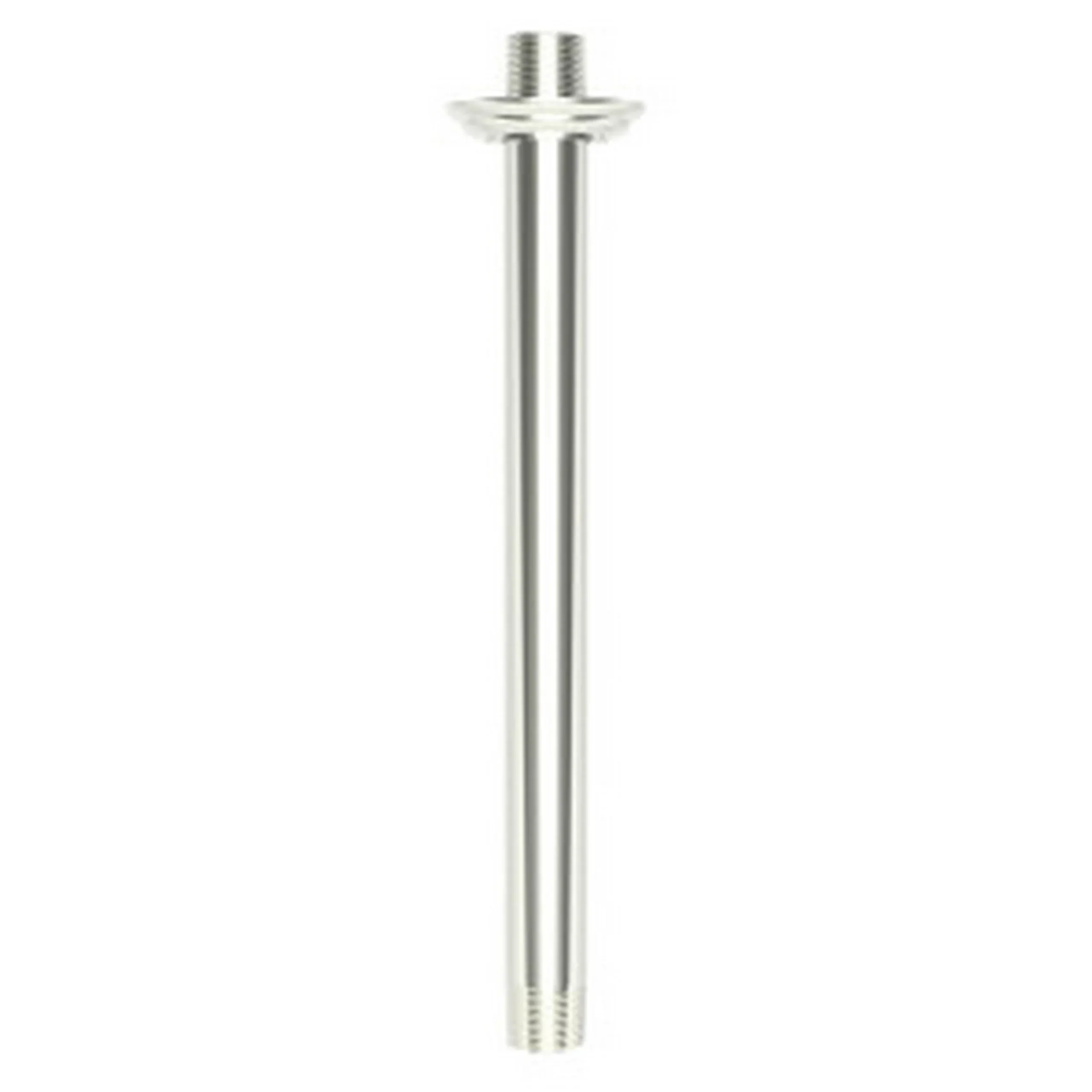 Tub & Shower - 12" Ceiling Mount Arm & Flange - Polished Nickel - PVD - 516-12 | Newport Brass