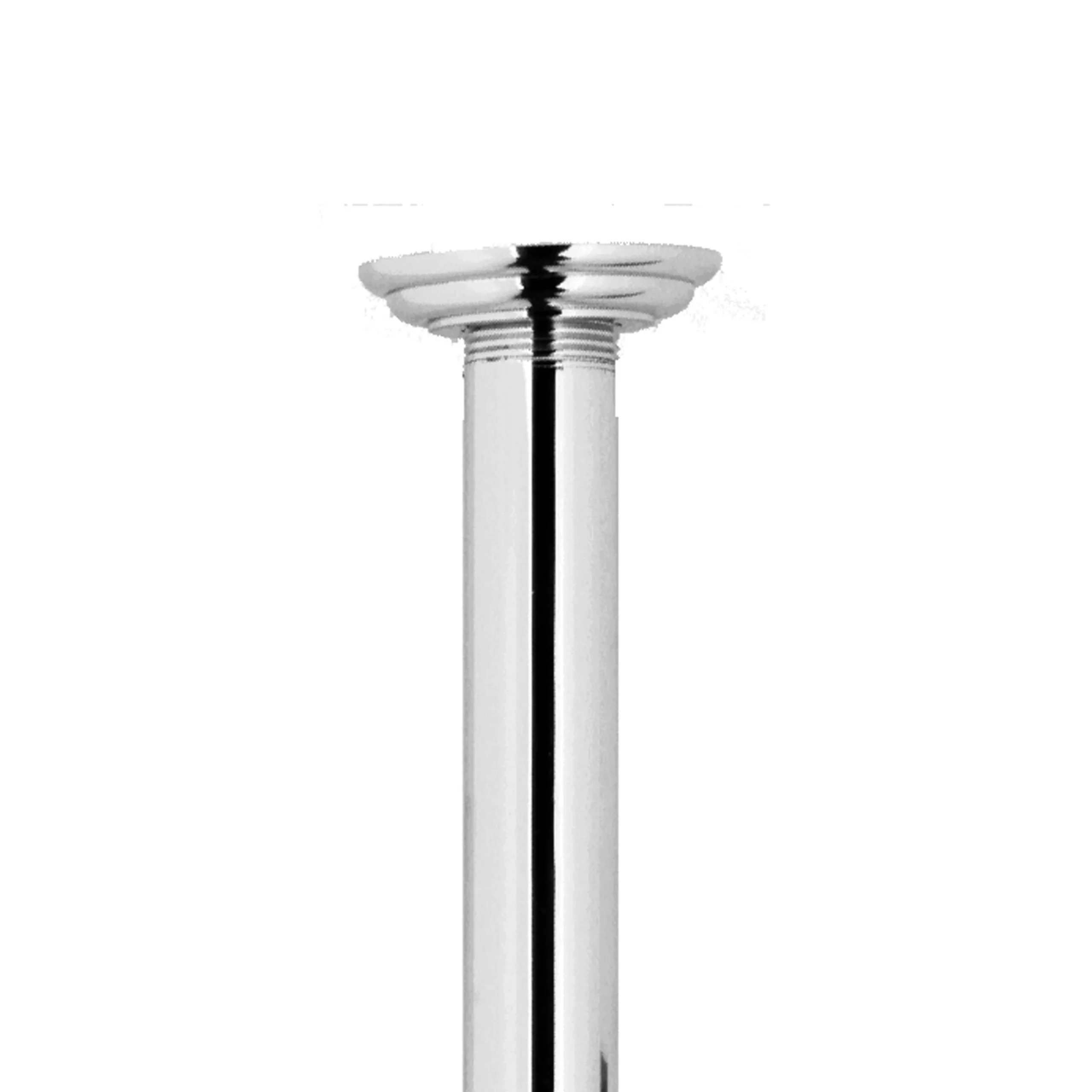 Tub & Shower - 24" Ceiling Mount Arm & Flange - Polished Chrome- 517-24 | Newport Brass
