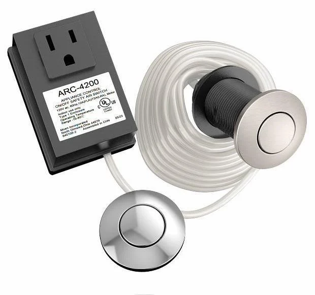 Disposal Controller Base Unit with Switch - Chrome ARC-4200-CHSRS Moen