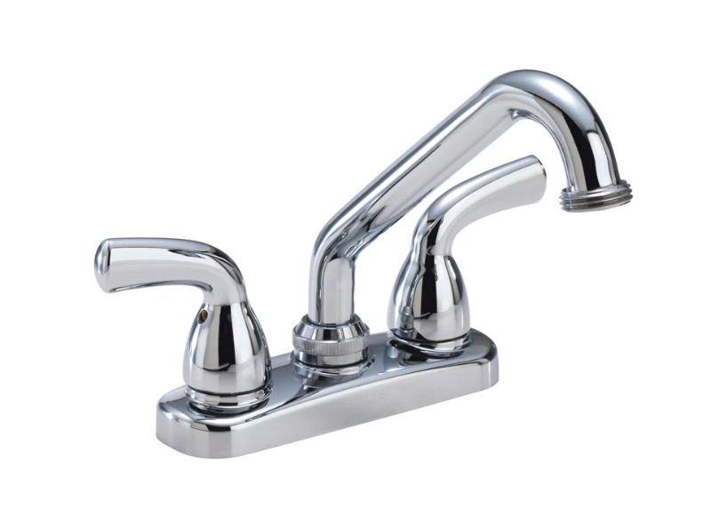 2-Handle Laundry Faucet with Lever Handles - Chrome 82904 Waltec