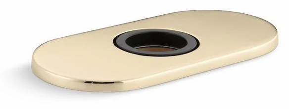 4" Escutcheon Plate For Insight And Kinesis Faucet - Vibrant French Gold 13478-A-AF Kohler
