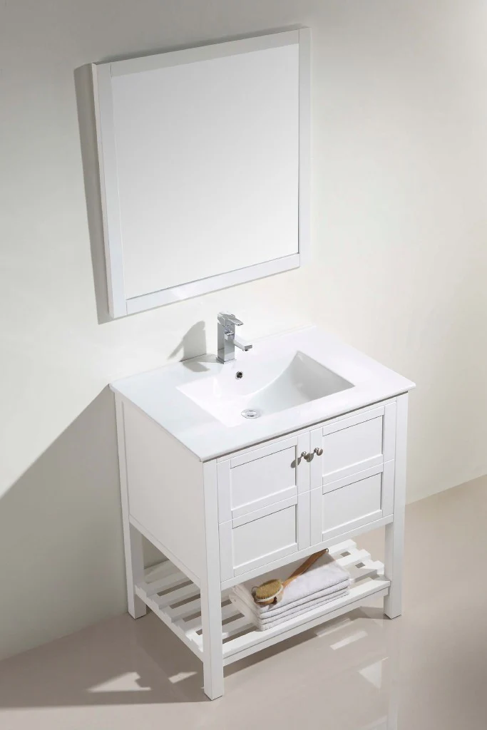 Shaker 30" Vanity (Cabinet Only) - White DC220-30W Duval