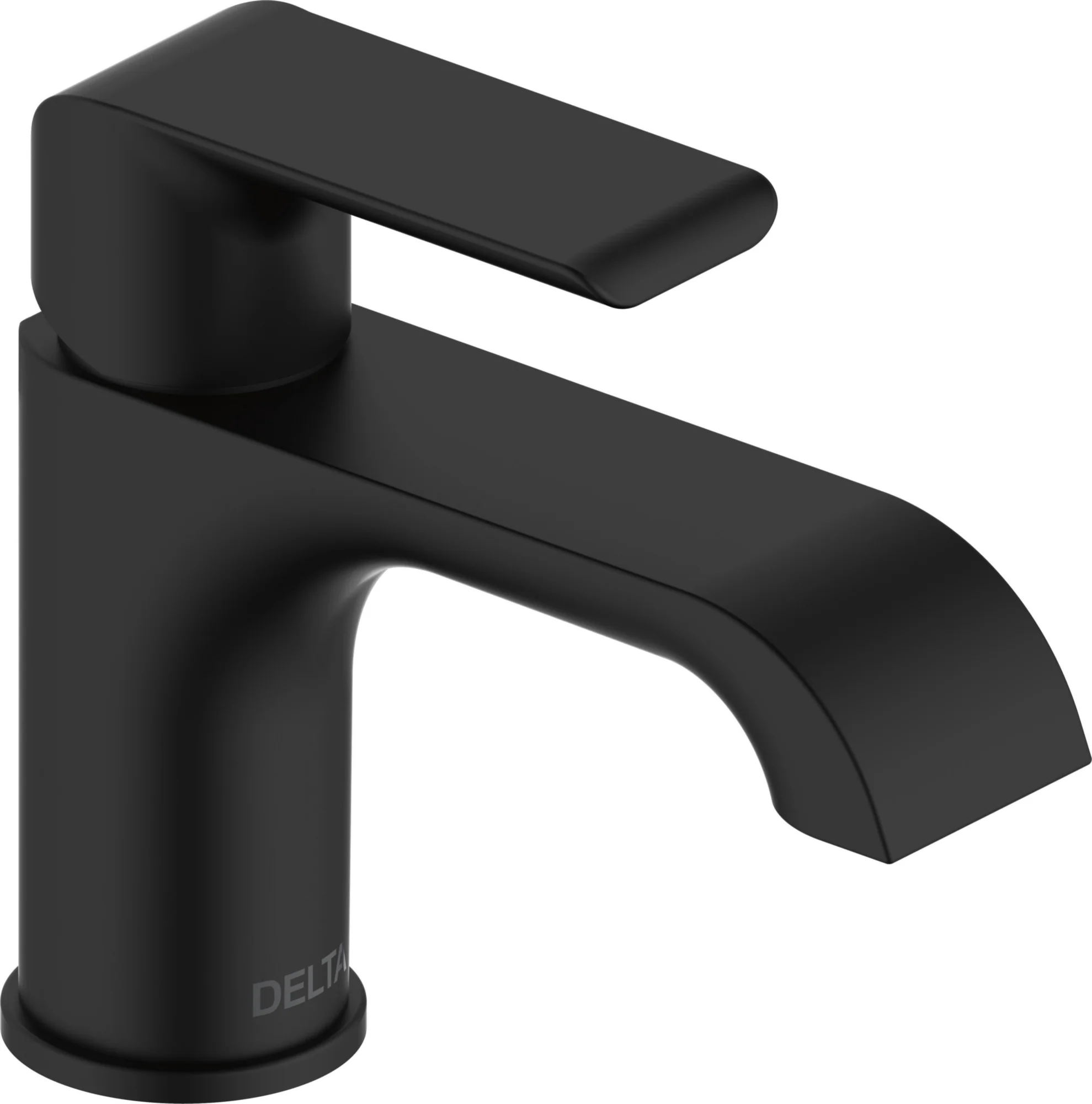 Kitano Single Hole Bathroom Faucet (less pop-up) - Matte Black 563LF-BL-LPU Delta
