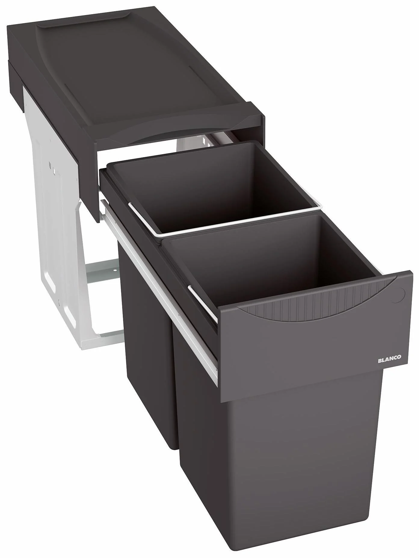 Botton II Under Sink Storage System - Black 526376 Blanco