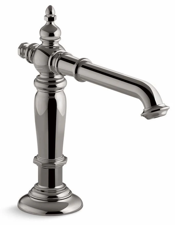 Artifacts Widespread Bathroom Faucet (Less Handles) - Vibrant Titanium 72760-TT Kohler