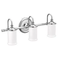 Belfield 3-Globe Light Sconce - Chrome YB6463CH Moen