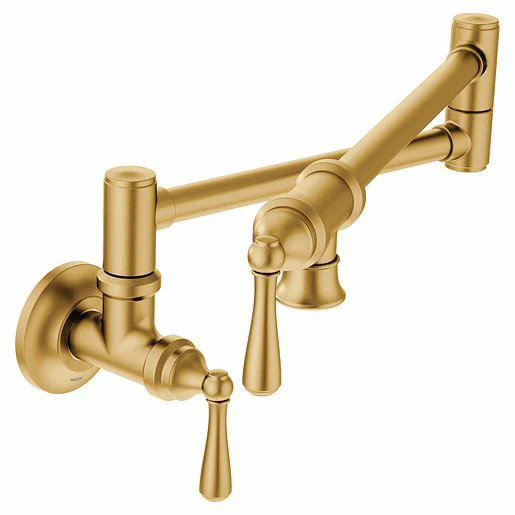 Traditional Pot Filler - Brushed Gold S664BZG Moen