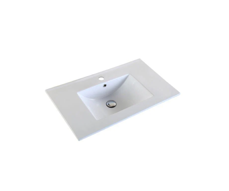 30" x 18" Ceramic Sink Top (UPC Approved) - White CTB3018 Duval