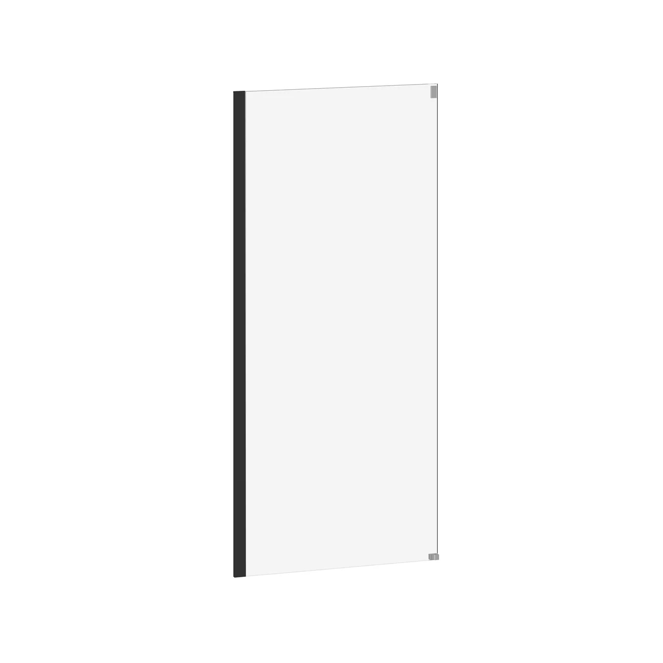 Vivio 36" x 75" Return Panel - Black/Chrome DR1479-150-003 Kalia