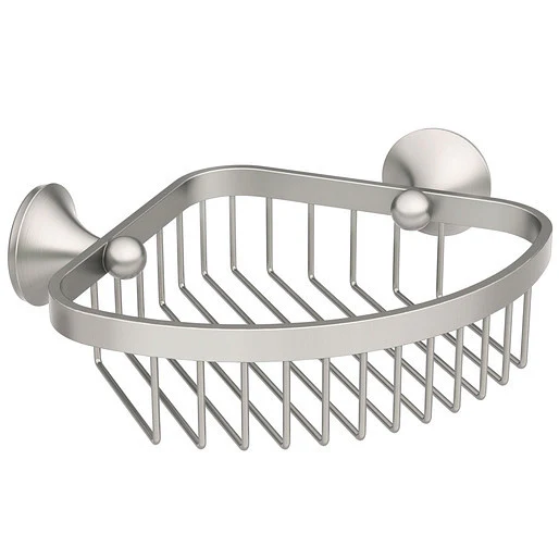 Wynford Corner Shower Basket - Brushed Nickel YB5275BN Moen