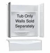 KDTS 30" x 60" RH Drain Pinned Bathtub (Tub Only) - White 145010-000-002-095 Maax