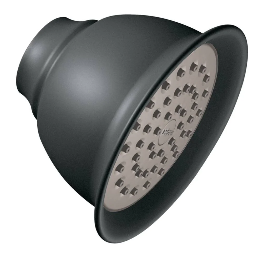 1-Function 4-3/8" Shower Head - Wrought Iron 6302WR Moen