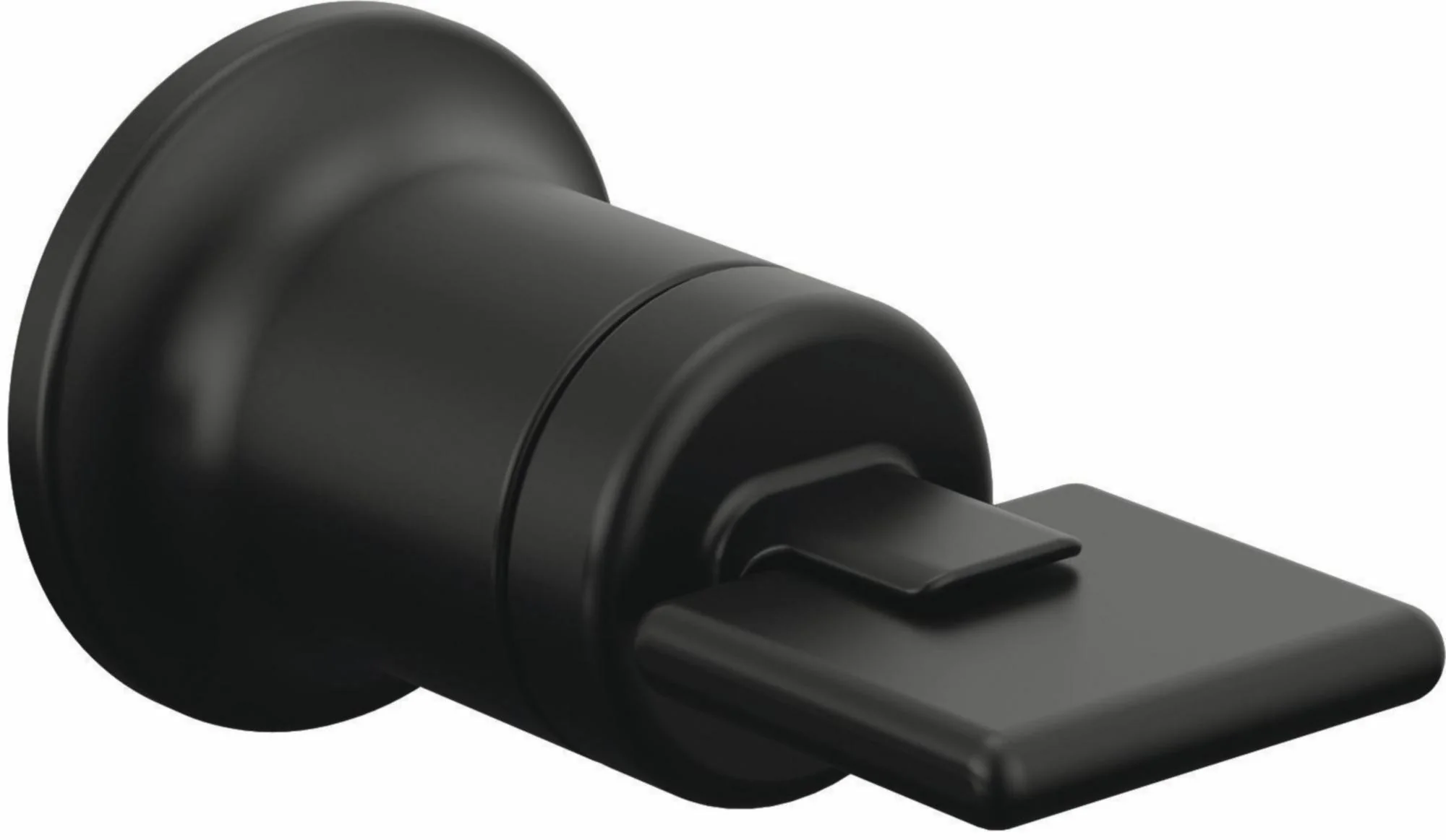 Allaria Knob Handle for Single Handle Wall Mount Bathroom Faucet - Matte Black HK5867-BL Brizo