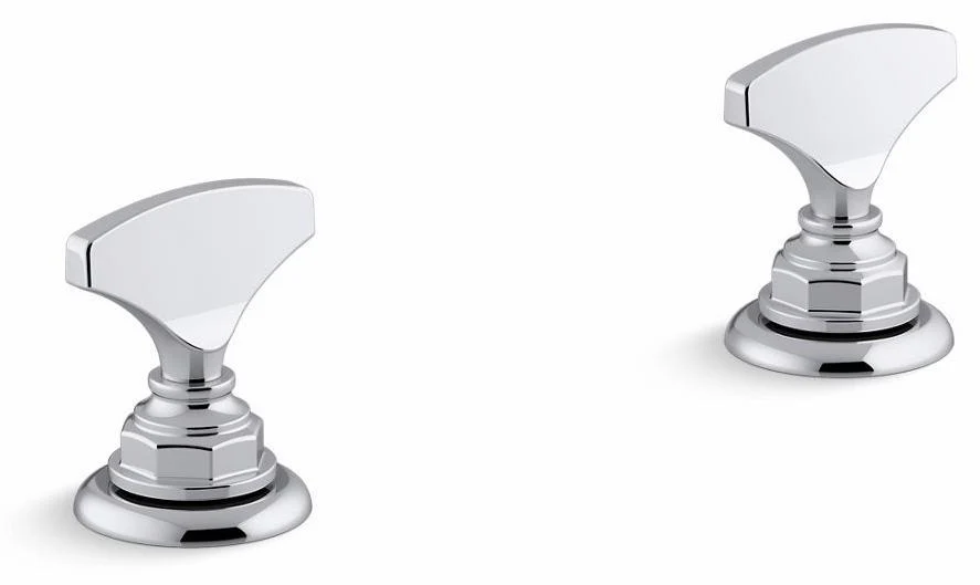 Artifacts Bathroom Faucet T-Handle Handles - Polished Chrome 98068-6-CP Kohler