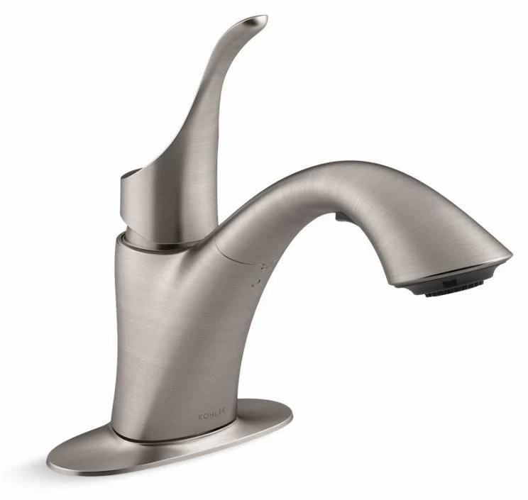 Simplice Pull-Out Laundry Faucet - Vibrant Stainless 22035-VS Kohler