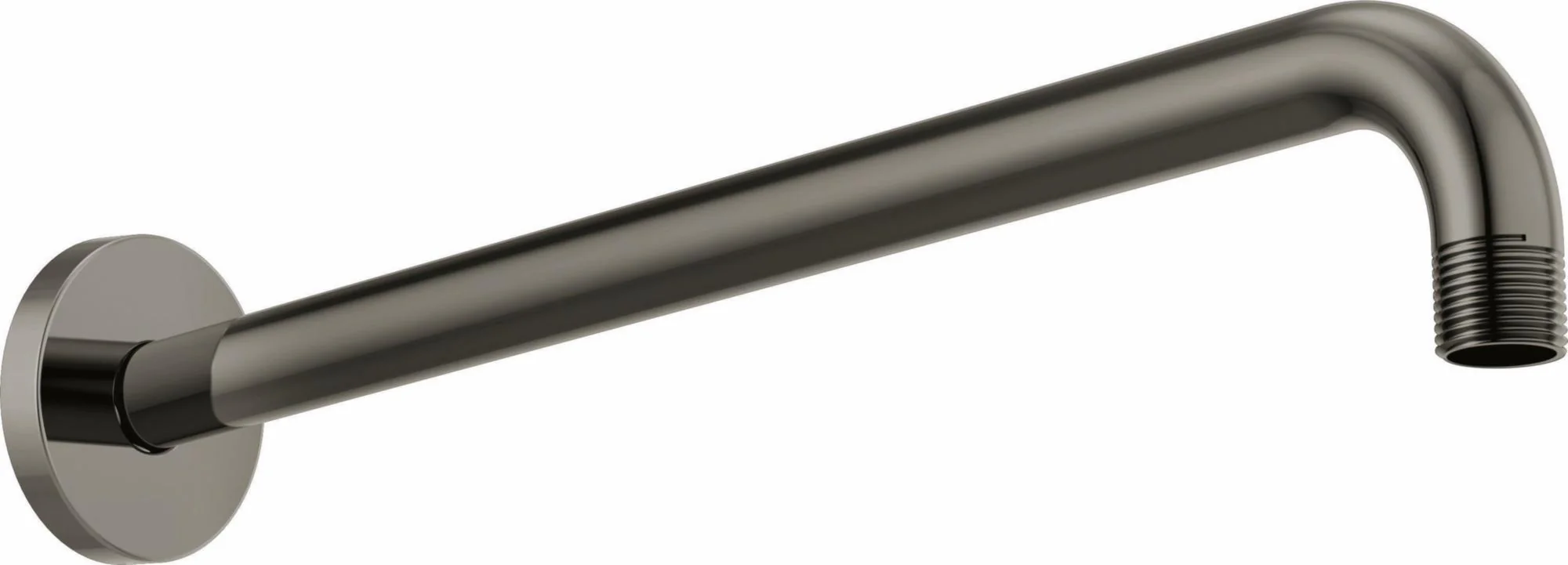 16" Shower Arm and Flange - Brilliance Black Onyx RP71648BNX Brizo