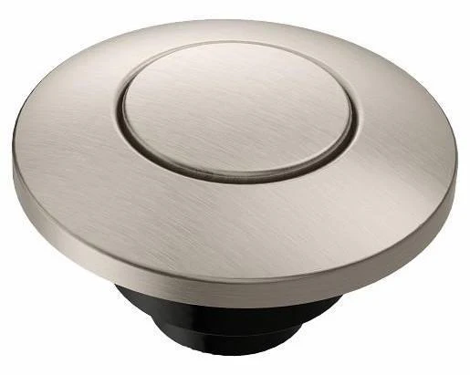Disposal Air Switch Button - Spot Resist Stainless AS-4201-SRS Moen