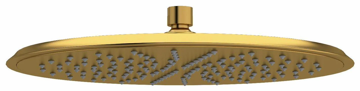 13" Rain Round Showerhead with 1.8 GPM - Brushed Gold 412BG-WS RIOBEL