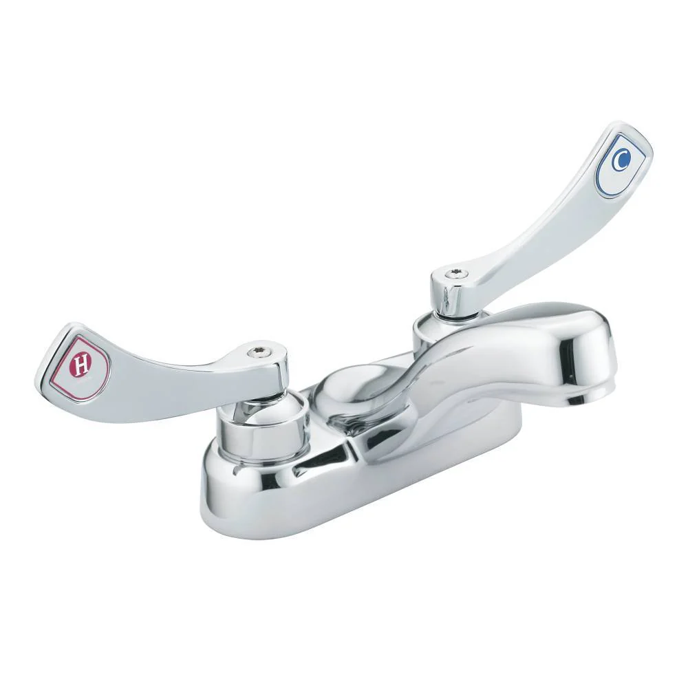 M-Dura Centerset Bathroom Faucet 0.35 GPM - Chrome 8215F03 Moen