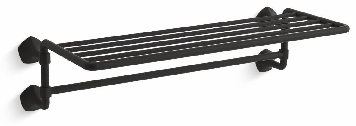 Occasion Hotelier Towel Bar Shelf - Matte Black 27085-BL Kohler