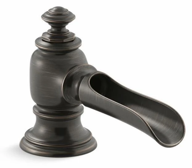 Artifacts Widespread Bathroom Faucet Spout Flume Design 1.2 GPM (Less Handles) - Oil-Rubbed Bronze 72761-2BZ Kohler