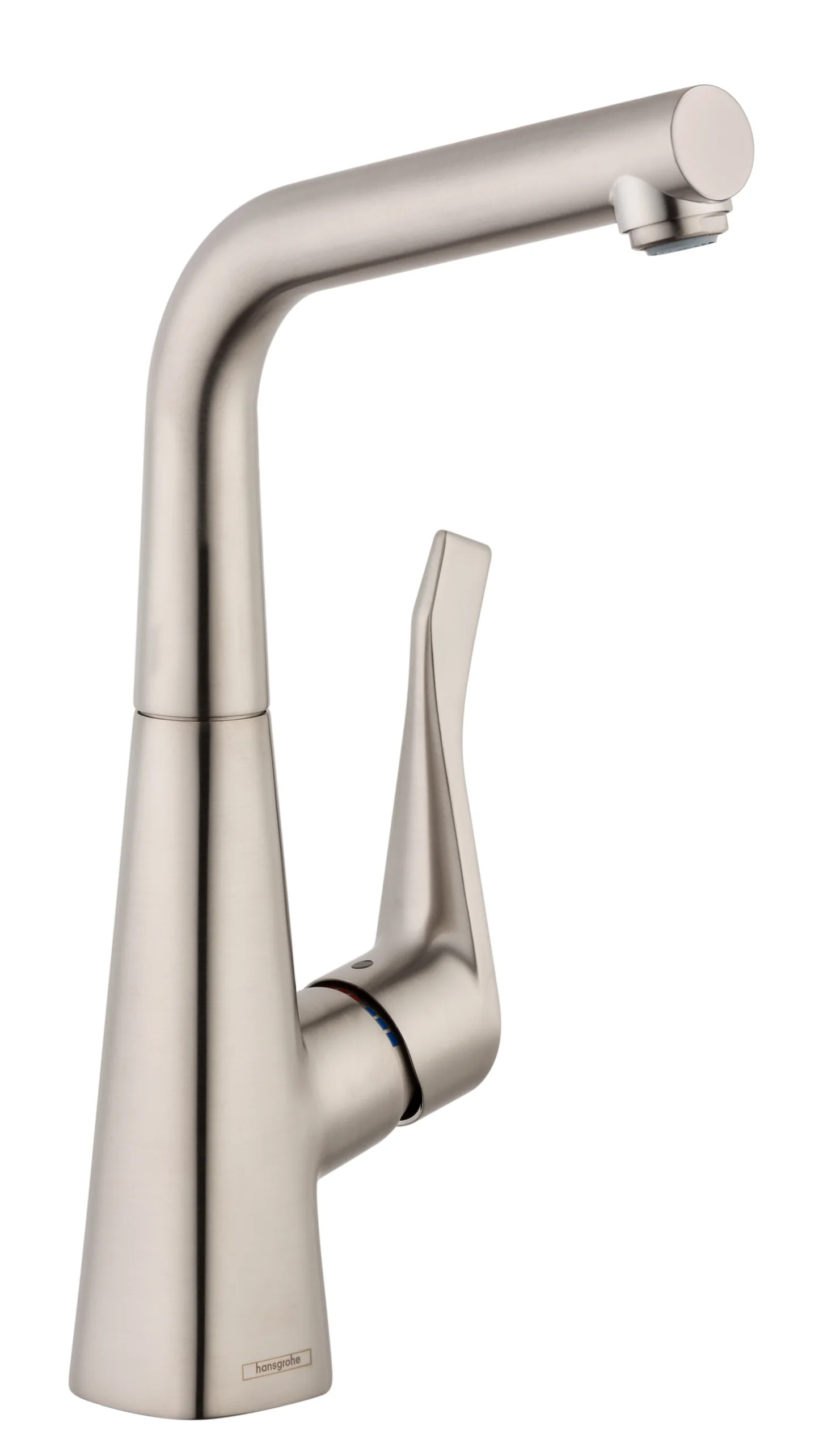 Metris Bar/Prep Faucet - Stainless Steel Optic 04509800 Hansgrohe