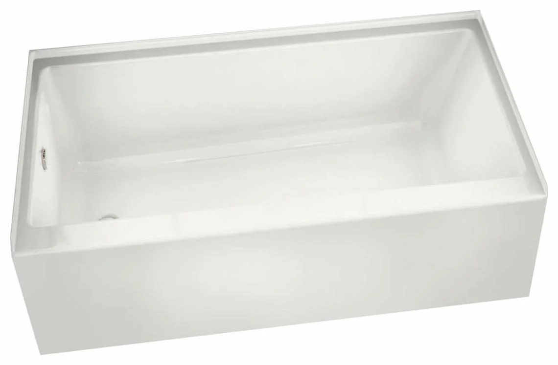 Rubix 60" x 30" STF/AFR LH Drain Alcove Tub - White 105816-000-001-101 Maax