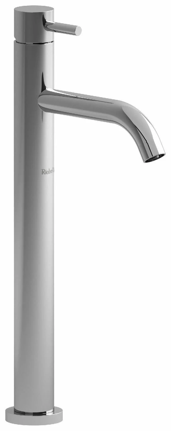 CS Single Hole Vessel Sink Bathroom Faucet with Lever Handle 1.2 GPM - Chrome CL01C RIOBEL
