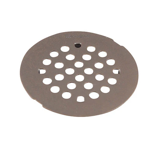 4-1/4 Snap In Shower Drain Cover - Oil Rubbed Bronze 101663ORB Moen
