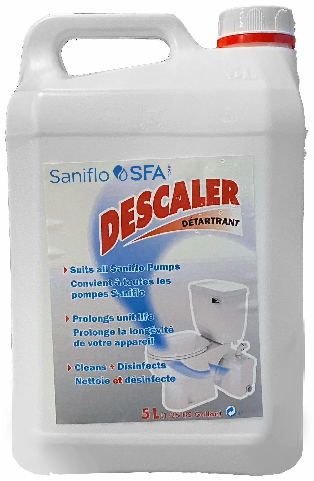 Descaler Cleanser - Blue 052 Saniflo