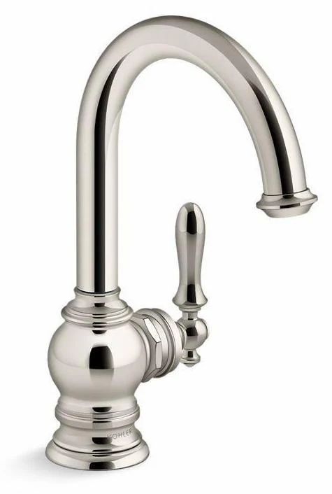 Artifacts Beverage Faucet - Vibrant Polished Nickel 24074-SN Kohler