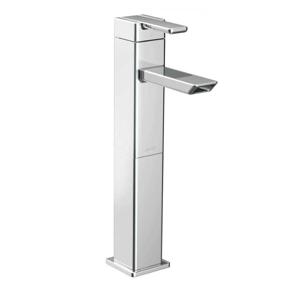 90 Degree Bathroom Vessel Sink Faucet - Chrome S6711 Moen