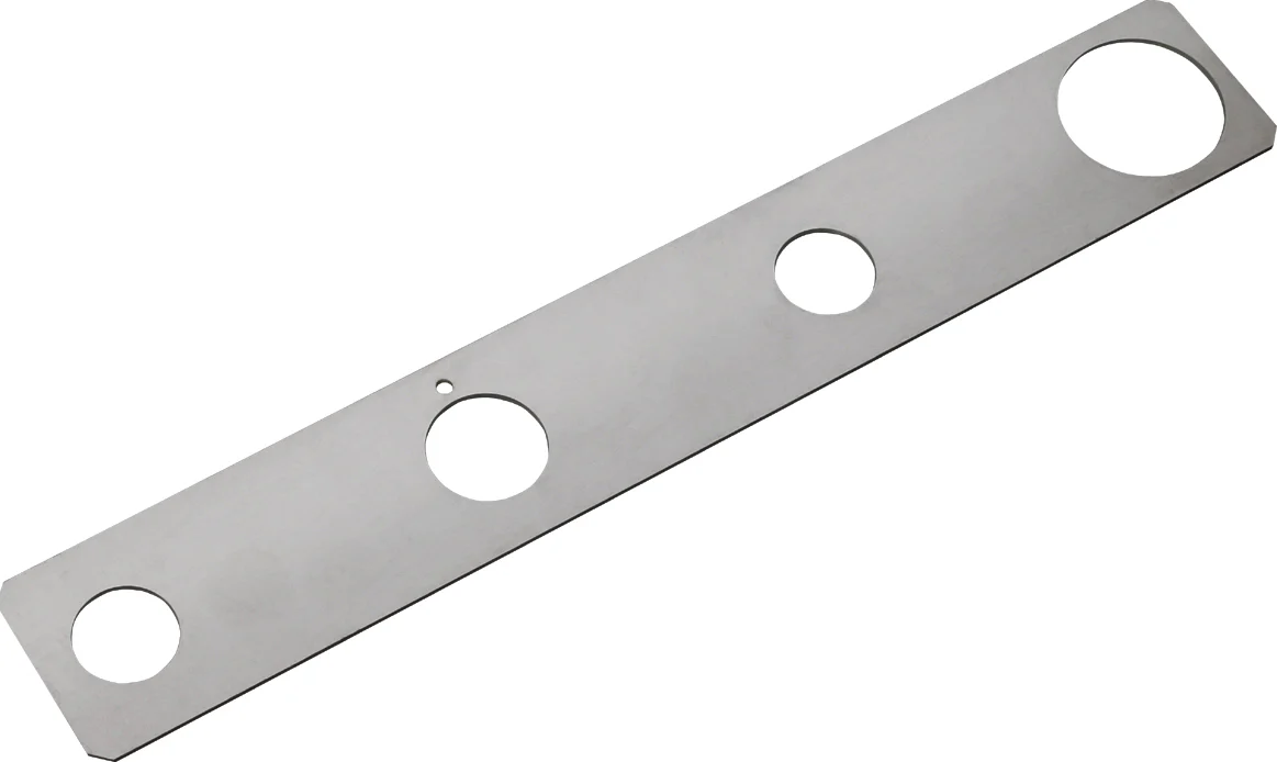 Axor Citterio Mounting Plate for 3+4 Hole Roman Tub Faucets - Chrome 39449001 Axor