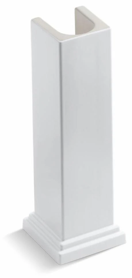 Tresham Pedestal Leg - White 2767-0 Kohler