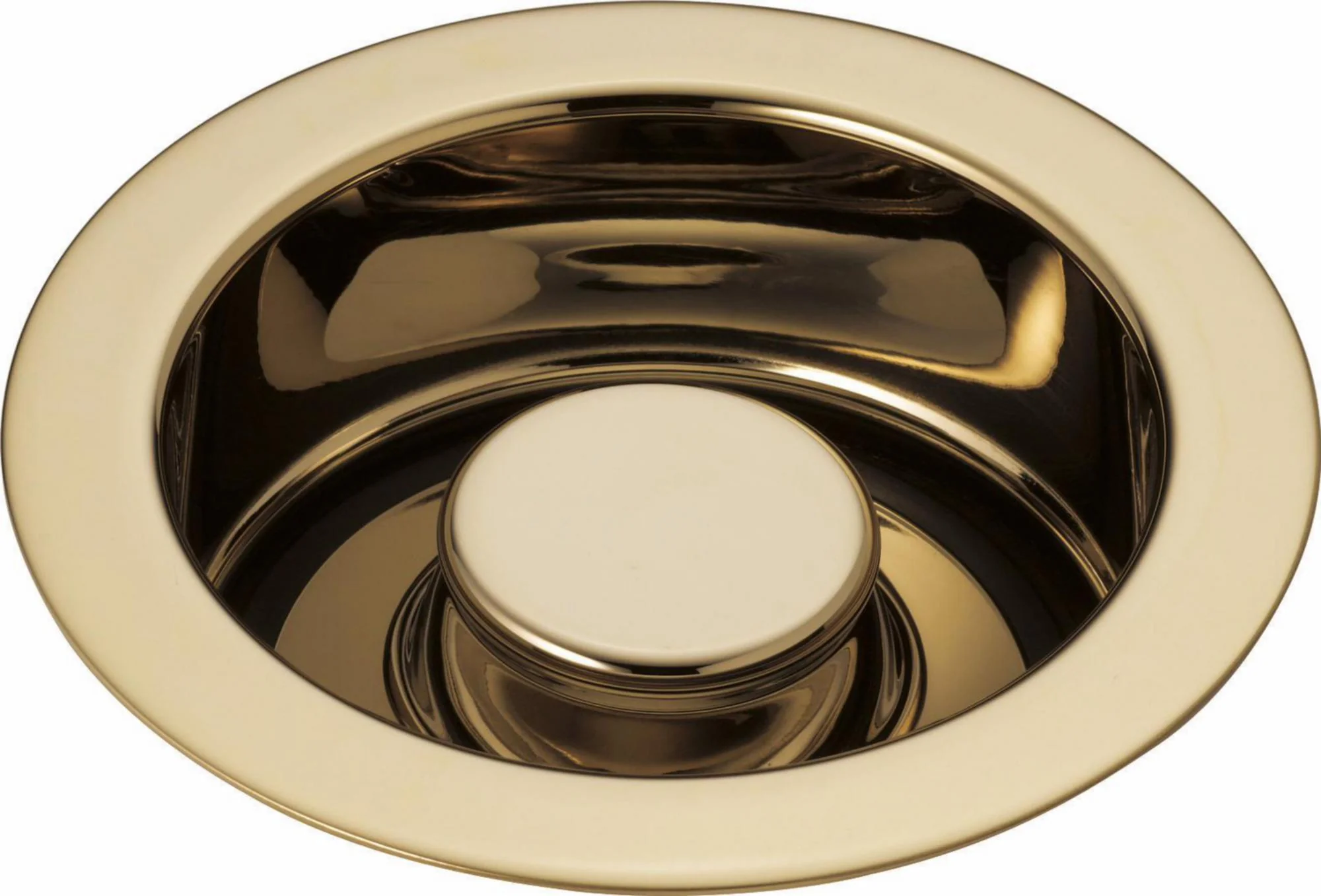 Kitchen Disposal Flange and Stopper - Polished Gold 69070-PG Brizo