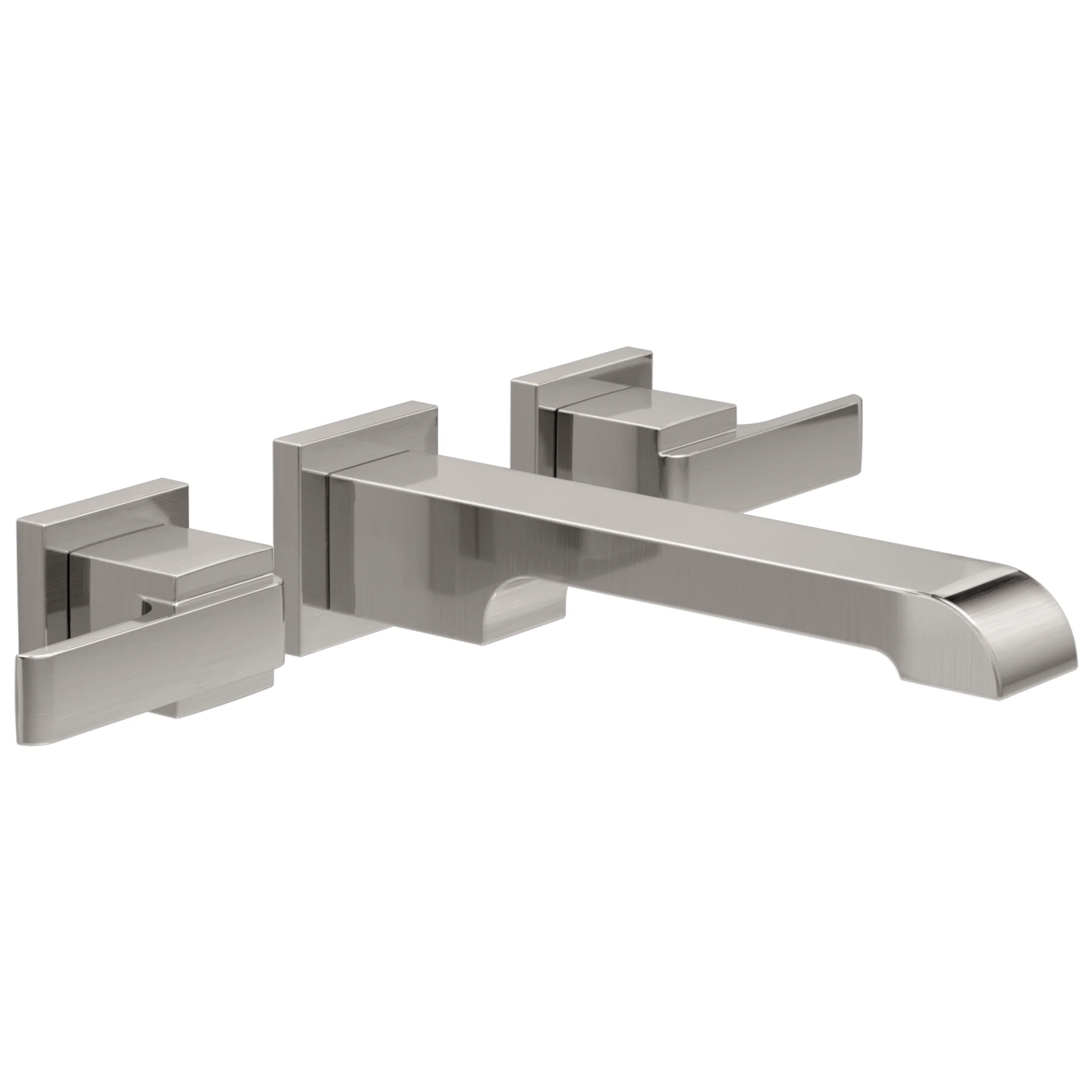 Ara 2-Handle Wall Mount Bathroom Faucet Trim 1.32 GPM - Stainless T3567LF-SSWL Delta
