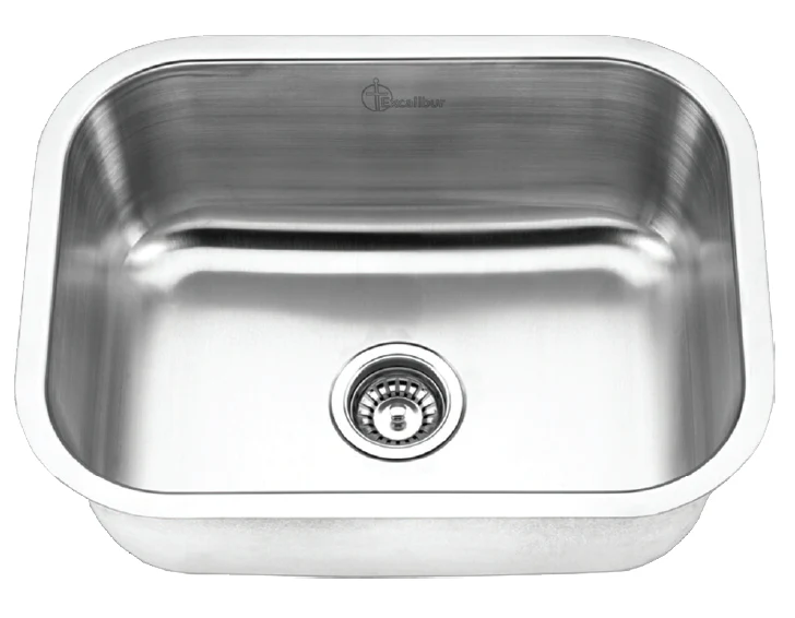 1 Bowl Undermount Sink - Stainless Steel ESU1823/9 Excalibur
