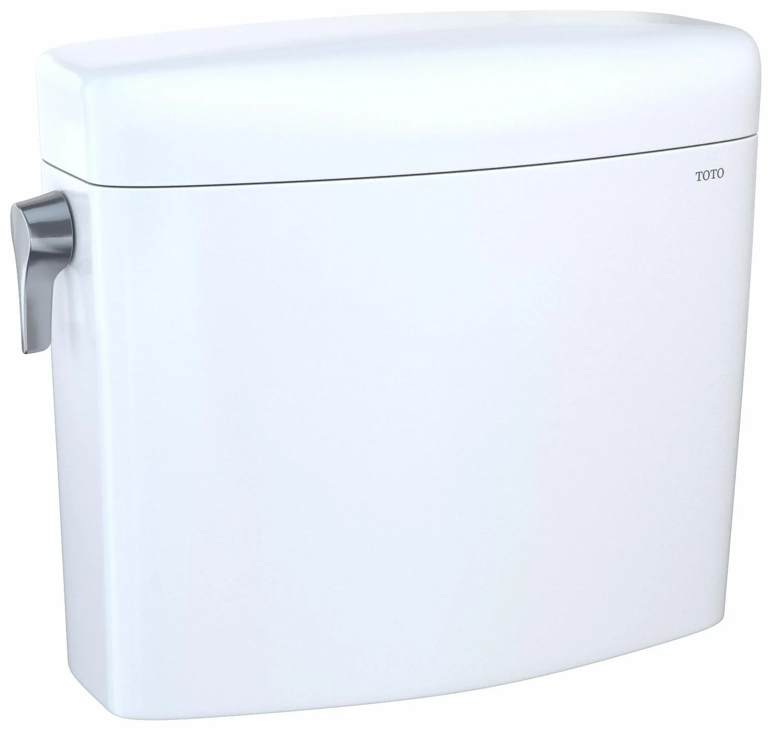 Aquia IV Cube Dual Flush 1.28 and 0.9 GPF Toilet Tank - Cotton White ST436EMNA#01 Toto