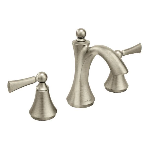 Wynford Widespread Bathroom Faucet Trim - Brushed Nickel T4520BN Moen