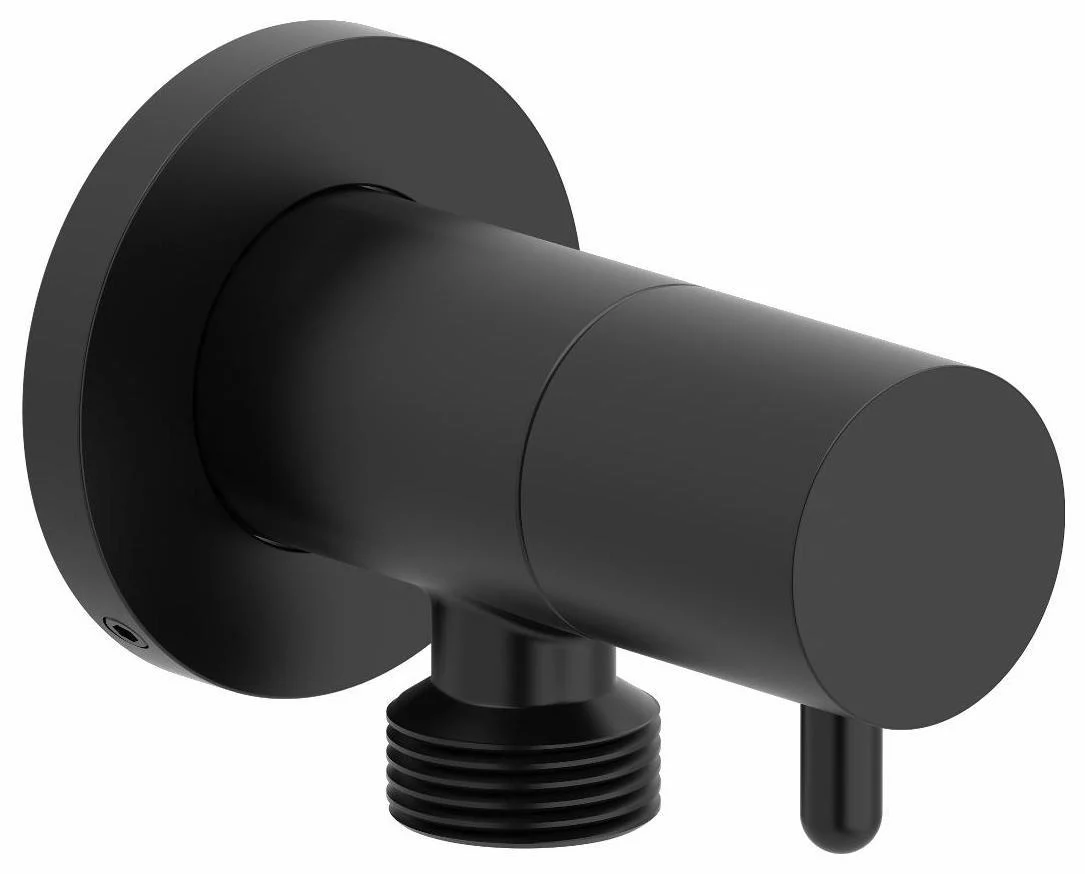 Handshower Outlet With Shutoff Valve - Black 790BK RIOBEL