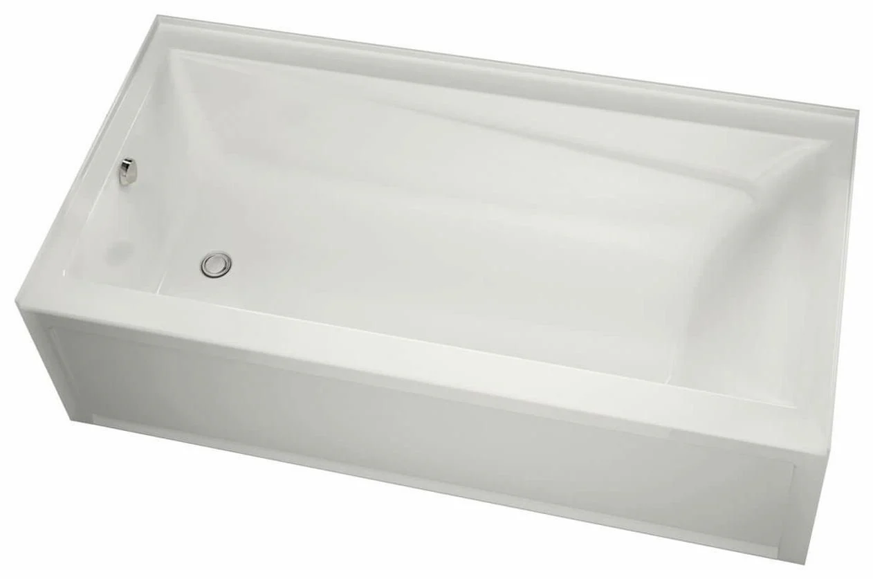 Exhibit 60" x 30" IFS RH Drain Alcove Tub - White 105519-000-001-103 Maax