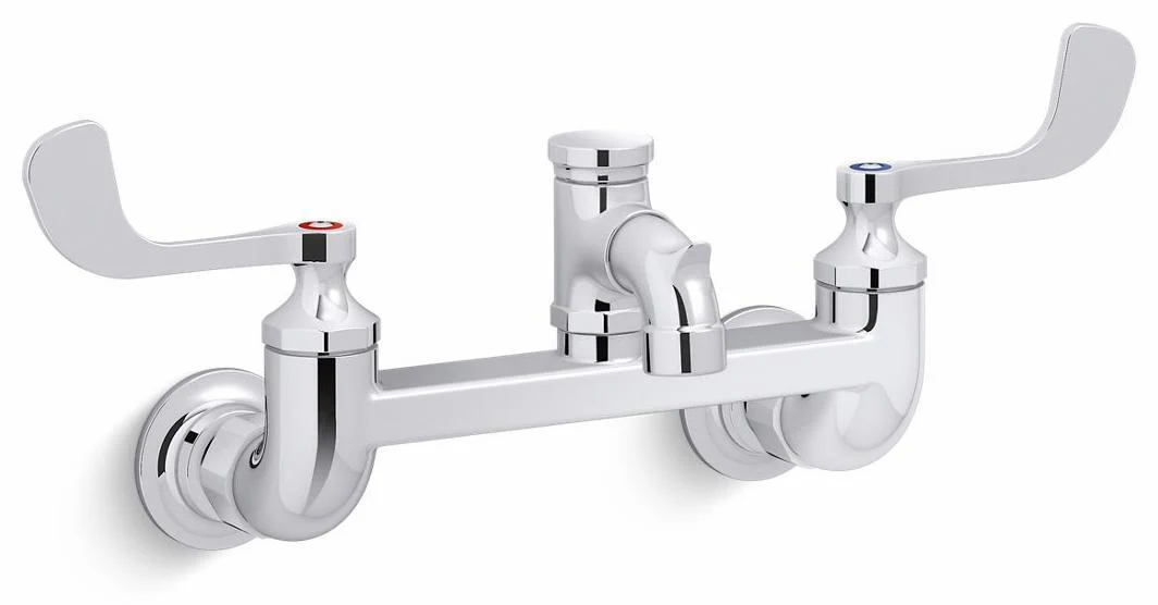 Triton Bowe Wall Mount Service Sink Faucet - Polished Chrome 830T10-5A-CP Kohler