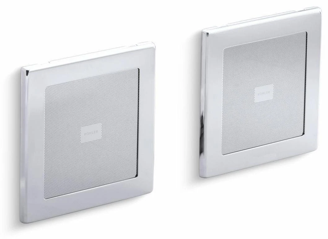 SoundTile Shower Speakers (pair) - Polished Chrome 8033-CP Kohler