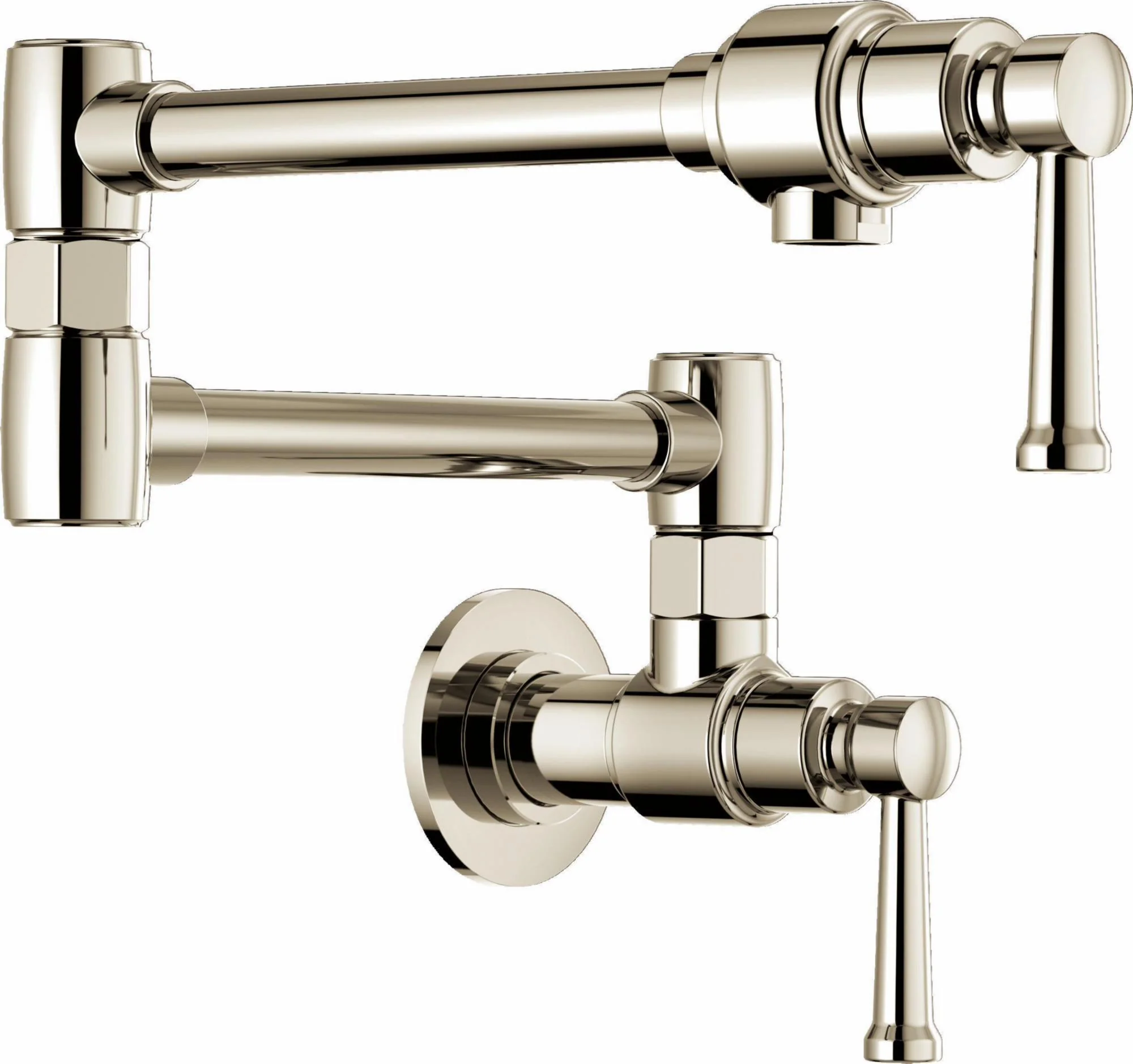 Artesso Wall Mount Pot Filler - Polished Nickel 62825LF-PN Brizo