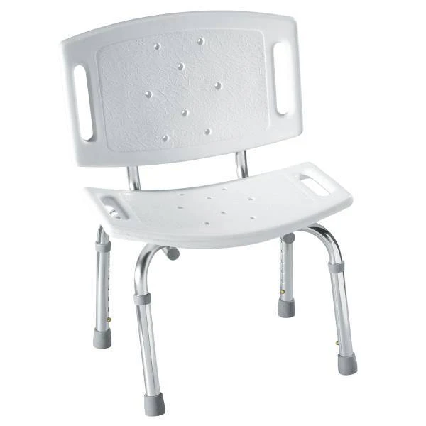 Home Care Adjustable Shower Chair - White DN7030 Moen