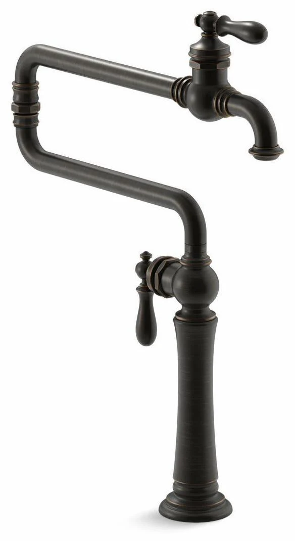 Artifacts Deck Mount Pot Filler - Oil-Rubbed Bronze 99271-2BZ Kohler